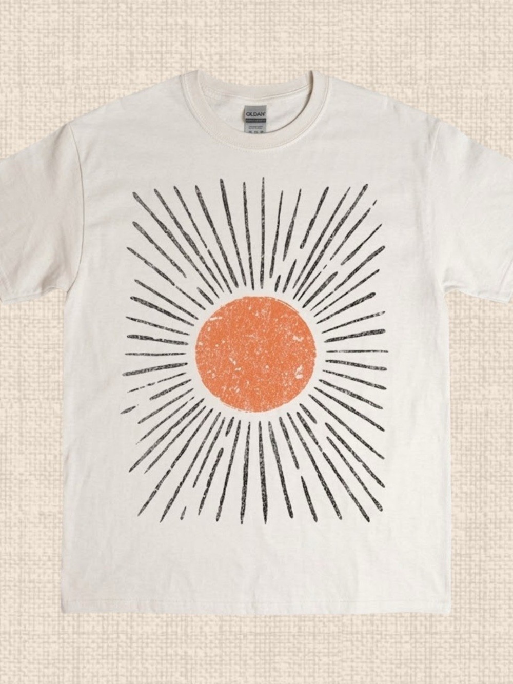 Boho Sun Celestial Sky Vintage Graphic T-shirt